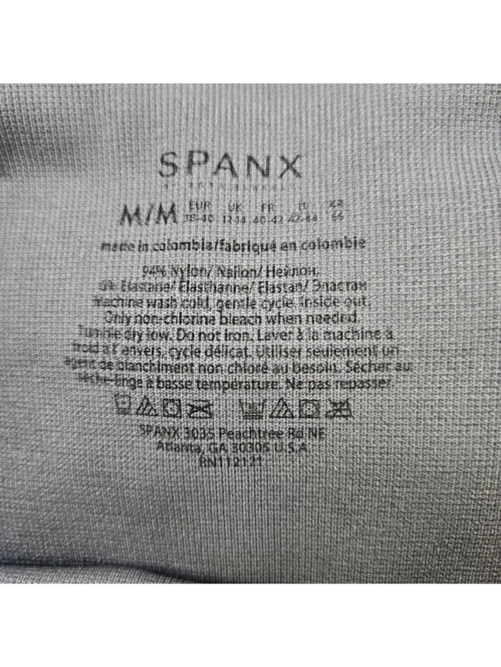 Spanx Look at Me Now Leopard Print Compression Leggings Size Medium